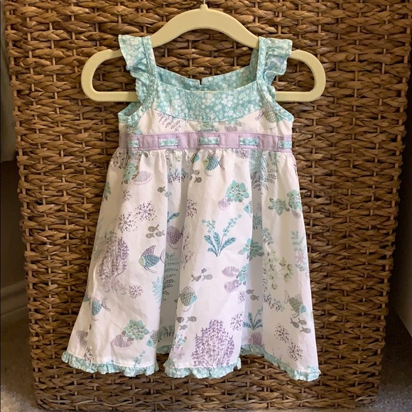 Janie and Jack Dresses & Skirts - Janie and Jack blue and white dress